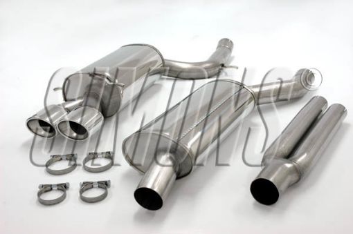 Picture of Simons catback exhaust Audi RS4 Quattro 2.7 biturbo