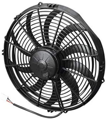Picture of SPAL 14 "High performance radiator fan - Push - 30102056 - 1841 CFM