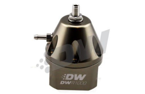 Picture of DeatschWerks DWR1000 fuel pressure regulator 4x AN8 ORB / 1x AN6 ORB