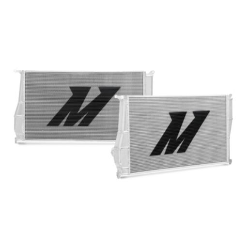 Picture of BMW E90 Manual Gear Aluminum Radiator - Mishimoto