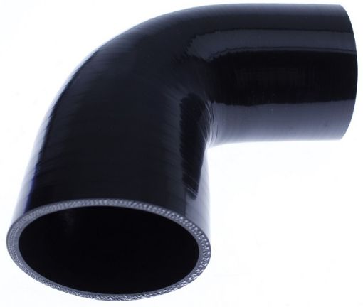 Picture of 90 Degree Silicone Bend - Black 2 "- 51mm.