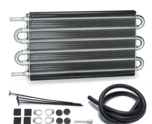 Picture of Oil cooler for Automatic Transmission with mounting bracket - 6 rows