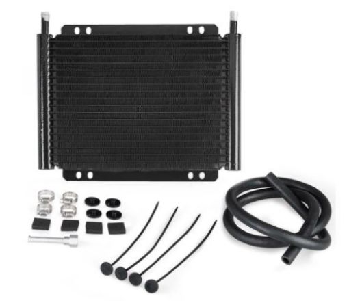 Picture of Oil cooler for Automatic Transmission with mounting bracket - 19 rows