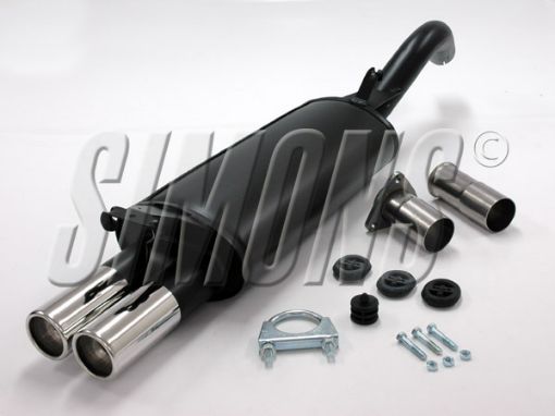 Picture of Simons sport silencer Audi 100 C4/A6 4A Sedan/Avant
