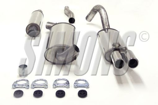 Picture of Simons catback exhaust Audi 80/90/Coupé Type 89