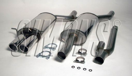 Picture of Simons catback exhaust Audi A4 B5 Quattro Sedan/Avant 2.4/2.5 TDI/2.6/2.8