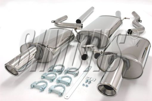 Picture of Simons sport silencer Audi A4 B7 2WD