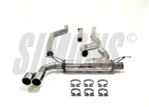 Picture of Simons catback exhaust BMW 316d/318d/320d/420d F30-F36 2x80 mm