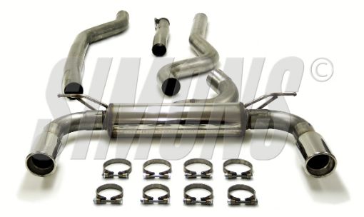 Picture of Simons catback exhaust BMW 316d/318d/320d/420d F30-F36 2x90 mm