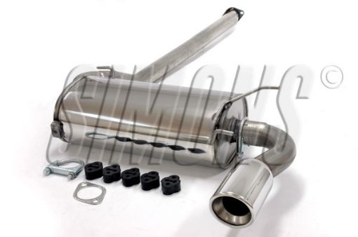 Picture of Simons catback exhaust Mazda MX-5 NA 1.6i/1.8i 1996–1998