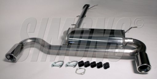Picture of Simons catback exhaust Mazda MX-5 NA 1.6i/1.8i 1989–1996
