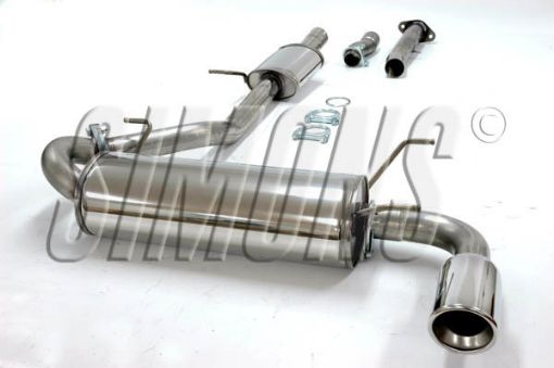 Picture of Simons catback exhaust Mazda MX-5 NB 1.6/1.8 1998–2005 1x100 mm