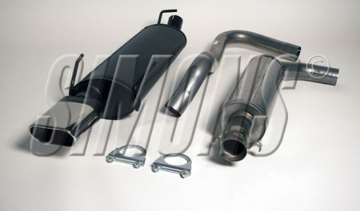 Picture of Simons catback exhaust Saab 9-3 2.0T Coupé/Cabrio
