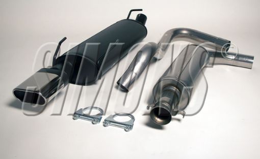 Picture of Simons catback exhaust Saab 9-3 Aero I
