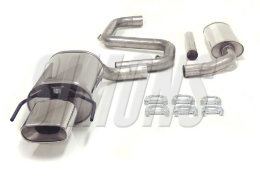 Picture of Simons catback exhaust Saab 9-3 1.8T/2.0T/Aero 61L 85/150 mm