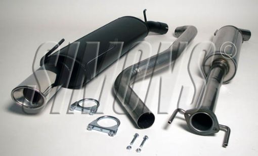 Picture of Simons catback exhaust Saab 9-5 Turbo/Aero 1998-2003