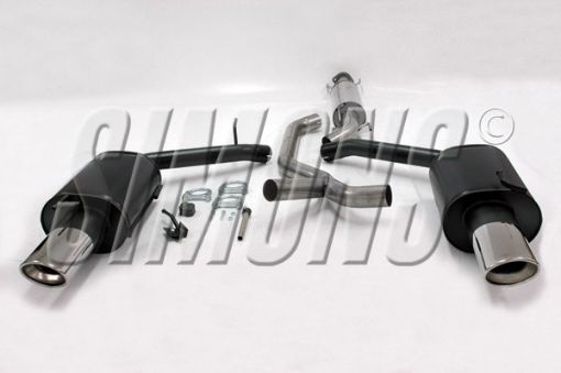 Picture of Simons catback exhaust Saab 9-5 Turbo/Aero 2004-2010 2x90/120 mm