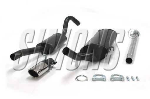 Picture of Simons catback exhaust Saab 900i 2.0 with catalytic converter