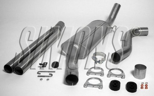 Picture of Simons catback exhaust Saab 900 Turbo