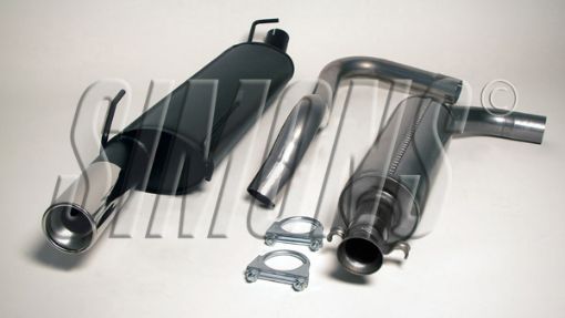 Picture of Simons catback exhaust Saab 900i 2.0/2.3