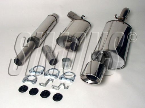 Picture of Simons catback exhaust VW Corrado G60 1.8 16V/G60