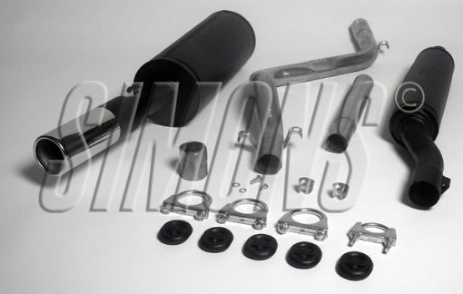 Picture of Simons catback exhaust VW Golf 1/VW Scirocco 1