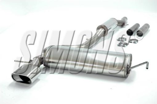 Picture of Simons catback exhaust VW Golf 4 V6 4Motion/Syncro