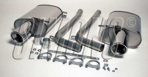 Picture of Simons catback exhaust Audi A4 B6 Quattro Sedan/Avant 1.8T