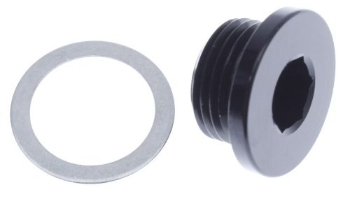 Picture of Metric plug - Black alu