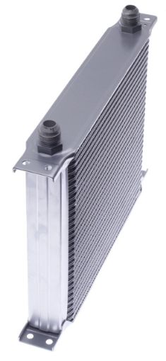 Picture of Mocal style - Oil cooler element - 30 rows AN10 connection - Silver