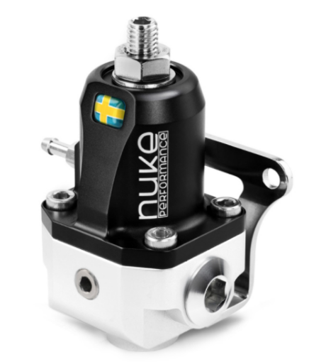 Picture of Nuke Performance FPR100m EFI fuel pressure regulator 2x AN8 ORB / 1x AN8 ORB