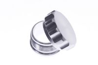 Picture of Welding flange with lid - 1½ "- 38mm. - Silver