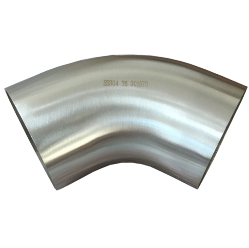 Picture of Stainless tube bend 60 degrees - 2½ "/ 63mm.