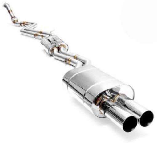 Picture of BMW E46 330d 330xd M47, M47N complete exhaust system