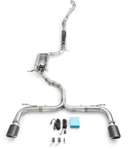 Picture of Volkswagen Golf 7 VII GTI complete exhaust system