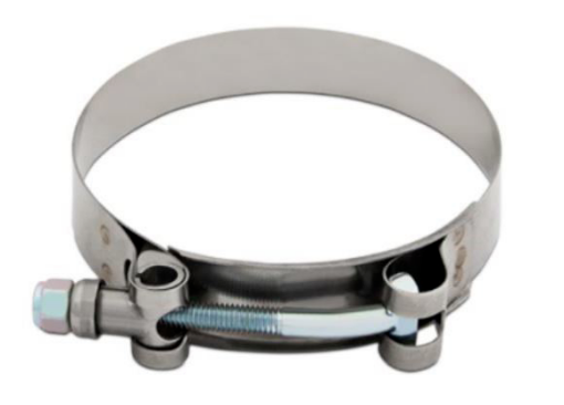 Picture of T-bolt stainless clamps 1.6 "