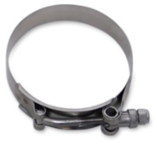 Picture of Mishimoto stainless steel 2.5" - T-bolt clamp