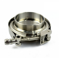Picture of V-band Flange / clamp Stainless - With recess 1.5" V-band  - Vibrant Performance
