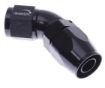 Picture of 45degrees. AN fitting - AN-10 - Black - High flow