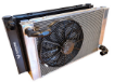 Picture of Hurricane Water Cooler 800x450mm High flow AN20 Universal (Black)