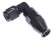 Picture of 90degrees. PTFE AN fitting - Forge - AN-4 - Black
