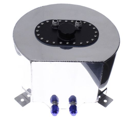 Picture of Fuel tank 40L round silver