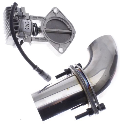 Picture of High flow Electronic Exhaust Valve Kit - Electronic - 2½ "/ 63mm.