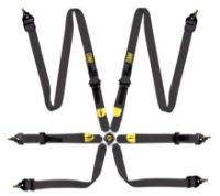Picture of 2 "6-point harness (FIA approved) - Black