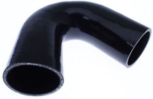 Picture of 135 Degree Silicone Bend - Black - 3,5" / 89mm.