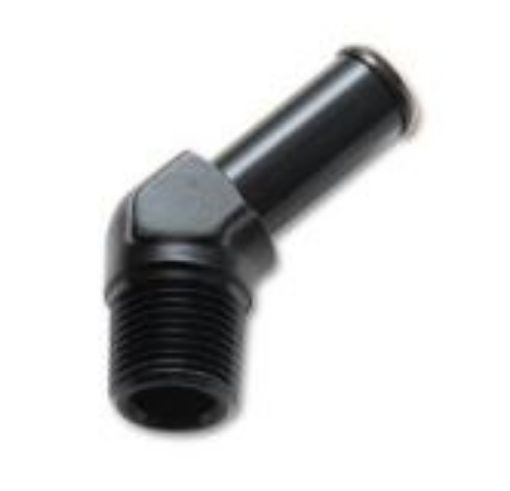 Picture of 45 gr. Hose fitting - 3/8 "NPT -> 9.5mm.