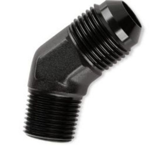 Picture of 45 degree fitting - 1/4 ”NPT -> AN6