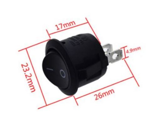Picture of  2 Pin ON-OFF switch