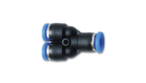 Picture of Vibrant Union inYin Pneumatic Vacuum Fitting - for use with 1/4in (6mm) OD tubing