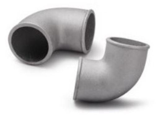 Picture of 90 degrees - Aluminum bends - Cast - 2 "/ 51mm.